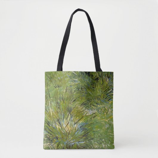 Grass-clusters van Vincent van Gogh Tote Bag (Voorkant)