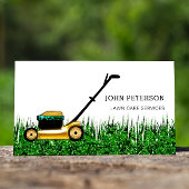 Grass Cutting Logo Visitekaartje