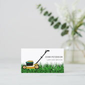 Grass Cutting Logo Visitekaartje (Staand voorkant)