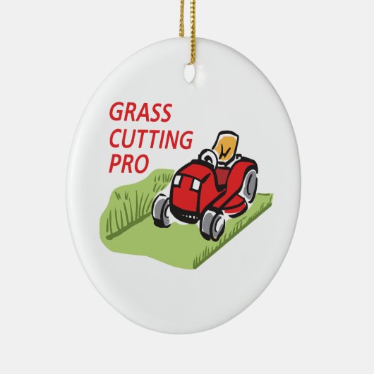 GRASS CUTTING PRO KERAMISCH ORNAMENT (Rechts)