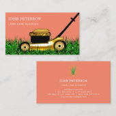Grass Cutting Service Modern Visitekaartje (Voorkant / Achterkant)