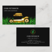 Grass Cutting Services Gold Visitekaartje (Voorkant / Achterkant)