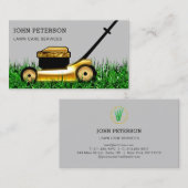 Grass Cutting Services grijs Visitekaartje (Voorkant / Achterkant)