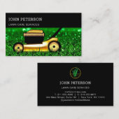 Grass Cutting Services VIP Visitekaartje (Voorkant / Achterkant)