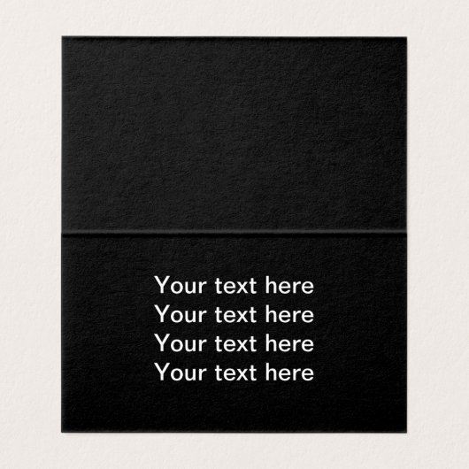 Grass Design Visitekaartje (Binnenkant ongevouwen)