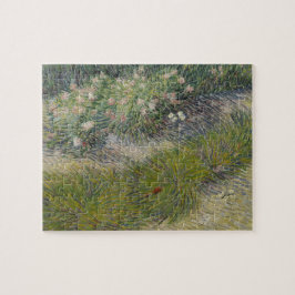 Grass en Butterflies van Vincent Van Gogh Legpuzzel