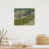 Grass en Butterflies van Vincent van Gogh Poster (Keuken)