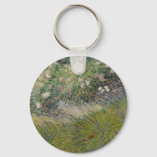 Grass en Butterflies van Vincent van Gogh Sleutelhanger