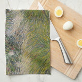 Grass en Butterflies van Vincent van Gogh Theedoek (Quarter Fold)