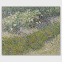 Grass en Butterflies Vincent Van Gogh