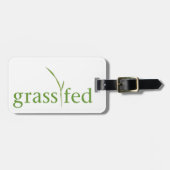 Grass Fed Bagagelabel (Voorkant horizontaal)
