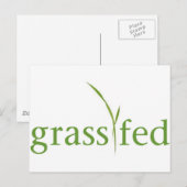 Grass Fed Briefkaart (Voorkant / Achterkant)