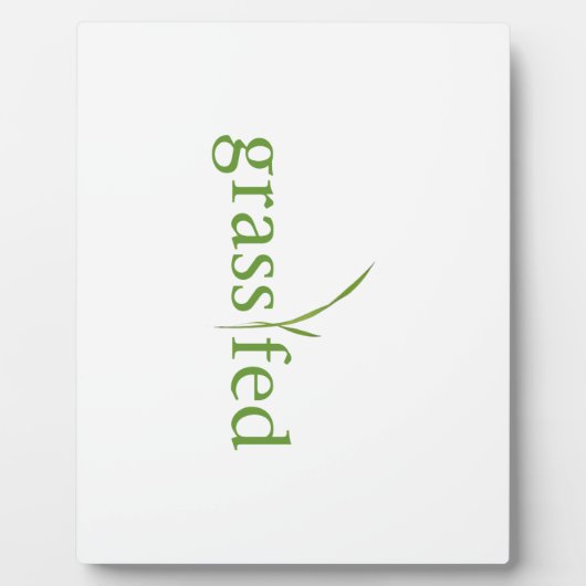 Grass Fed Fotoplaat (Voorkant)