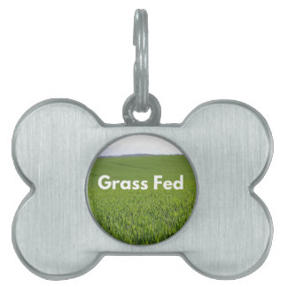 Grass Fed Huisdieren Naamplaatje