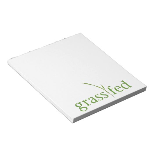 Grass Fed Notitieblok (Schuin)