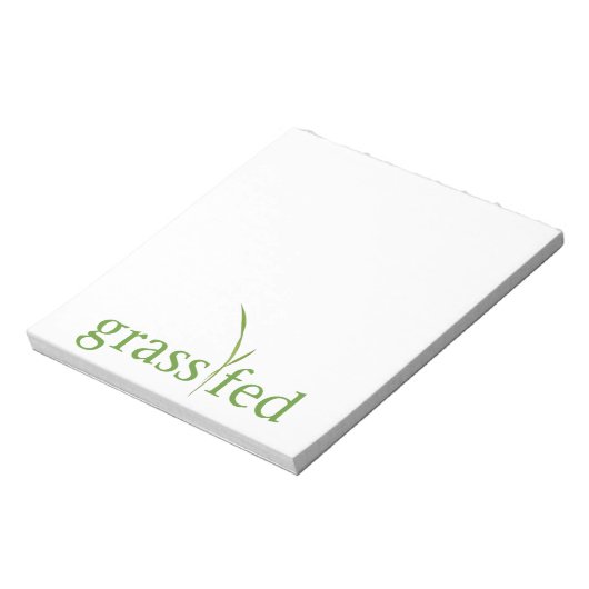 Grass Fed Notitieblok (Linkerzijde)