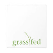 Grass Fed Notitieblok (Voorkant)