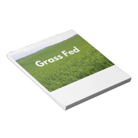 Grass Fed Notitieblok (Schuin)
