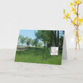 Grass Fed Organic Eggs Kaart (Gele Bloem)