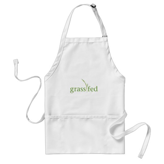 Grass Fed Standaard Schort (Voorkant)