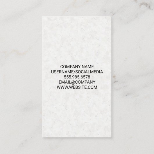 Grass Field | Gardening Logos Visitekaartje (Achterkant)