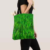 Grass field meadow lawn growth tote bag (Dichtbij)
