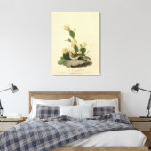 Grass Finch, Bay-winged Bunting of Vesper Sparrow Canvas Afdruk (Insitu (Slaapkamer))