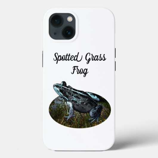 Grass Frog, iPhone 13 Hoesje (Achterkant)