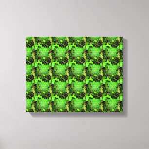 Grass Green Canvas Afdruk