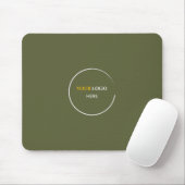 Grass Green Mousepad Muismat (Met muis)