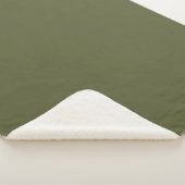 Grass Green Sherpa Blanket Sherpa Deken (3/4)