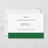 Grass Green Wedding RSVP Kaartje (Achterkant)
