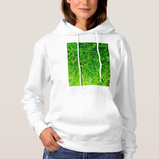 Grass Hooded Sweatshirt for Women (Voorkant)