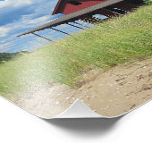 Grass Island Foto Print Foto Afdruk (Hoek)