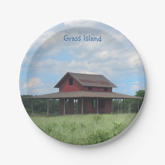 Grass Island Paper Bord (Voorkant)