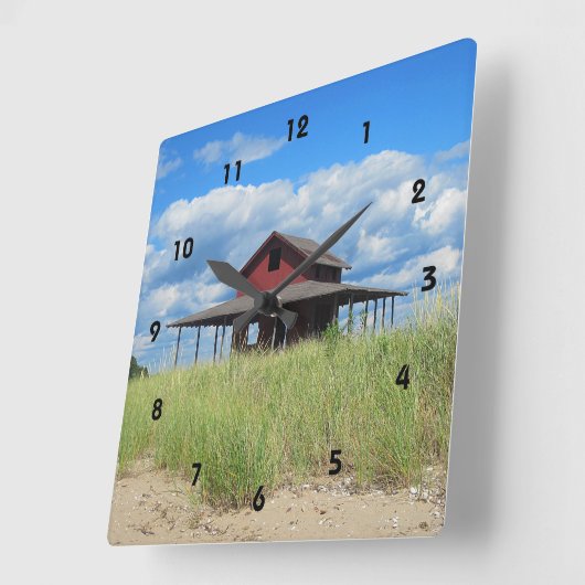 Grass Island Wall klok (Hoek)