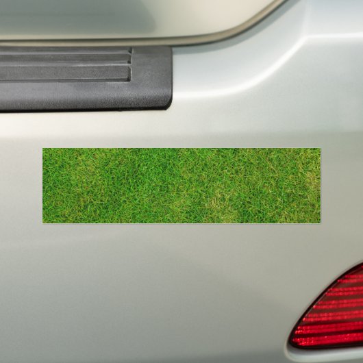 Grass Lawn Bumpersticker (Op auto)