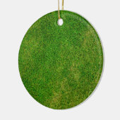 Grass Lawn Keramisch Ornament (Links)