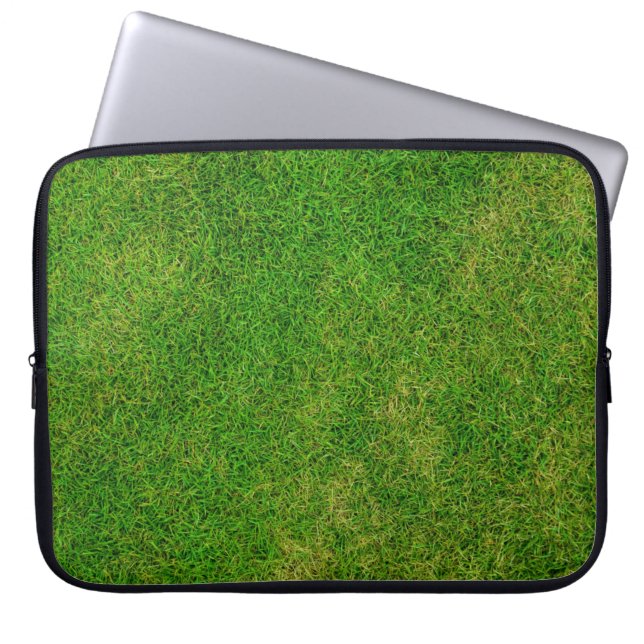 Grass Lawn Laptop Sleeve (Voorkant)