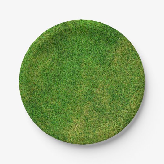 Grass Lawn Papieren Bordje (Voorkant)