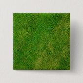 Grass Lawn Vierkante Button 5,1 Cm (Voorkant)