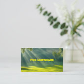 Grass, LawnCare, Aangepast Visitekaartje (Staand voorkant)