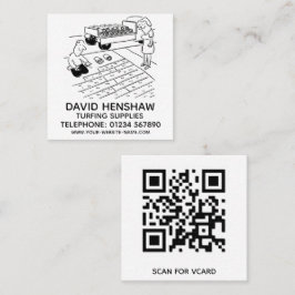 Grass Laying and Turfing Supplies Vierkante Visitekaartje