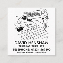 Grass Laying and Turfing Supplies Vierkante Visitekaartje