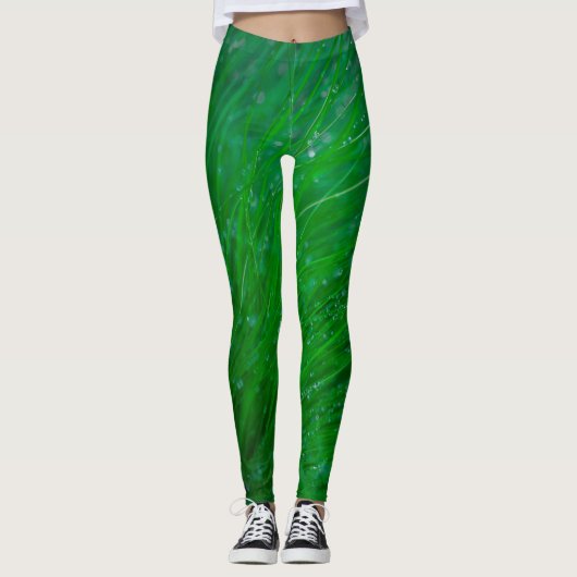 Grass Leggings - Dew op de Leggings van het Grass (Voorkant)