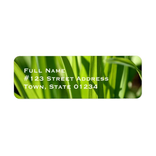 Grass Mailing Labels (Voorkant)