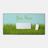 Grass Meadow Field Verdant Lawn Bureaumat (Keyboard & Muis)