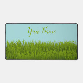 Grass Meadow Field Verdant Lawn Bureaumat