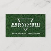 Grass Mower Slogans Visitekaartjes (Voorkant)