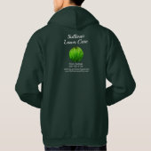 Grass Mowing Business van de grasmachine Hoodie (Achterkant)